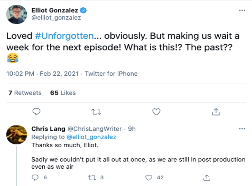 Unforgotten creator explains why new series isn’t available to binge on